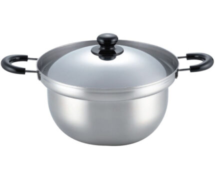 くるめん亭 ふきこぼれにくい両手鍋 7.8L 26cm　SJ1369(26cm)
